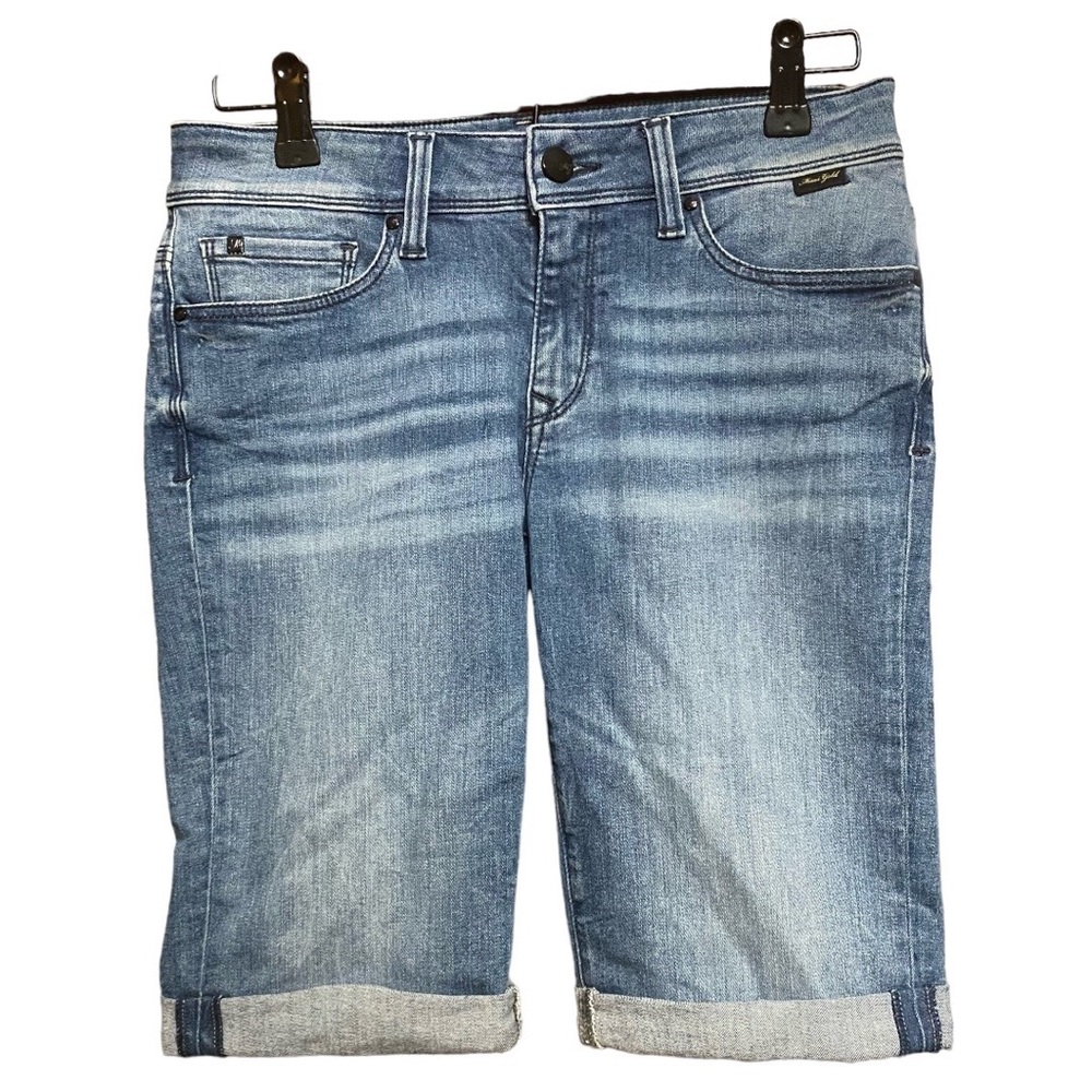 Mavi Gold Karly Bermuda Mid Rise Shorts 27